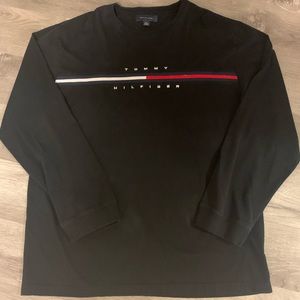 Tommy Hilfiger Spell-Out Long-Sleeve Shirt